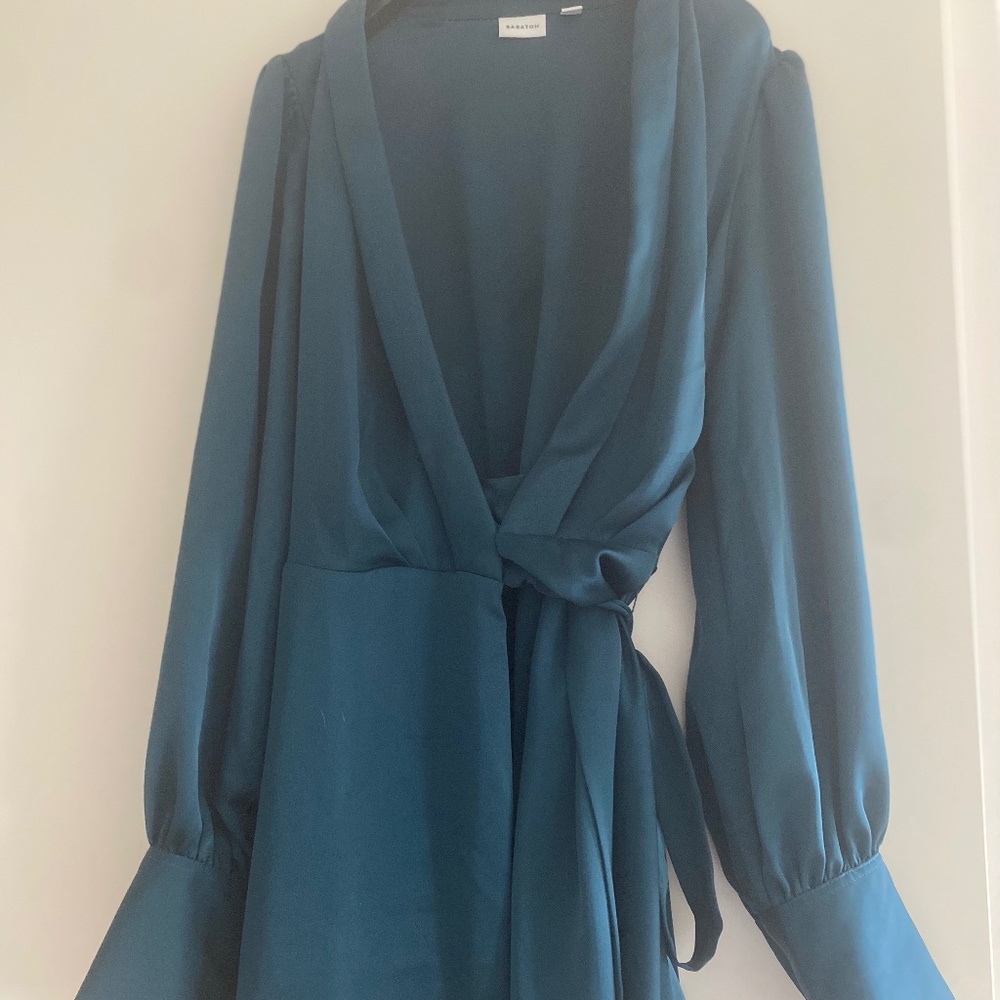 Aritzia Satin Mini Dress - Size S